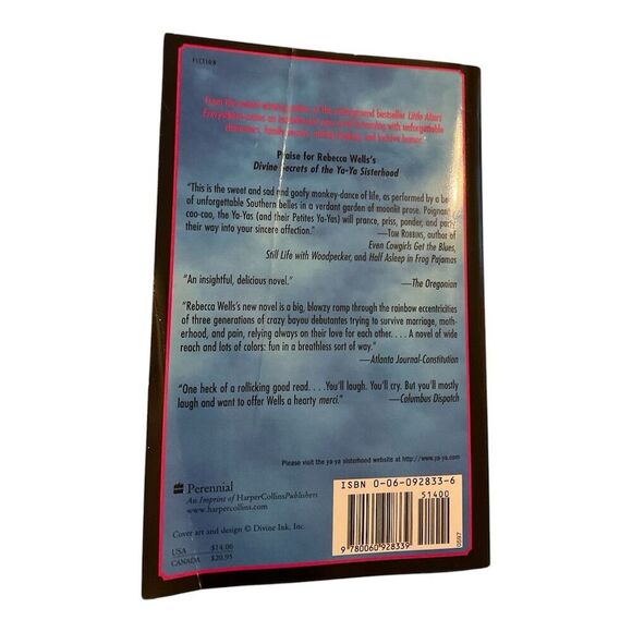 Divine Secrets of the Ya-Ya Sisterhood by Rebecca Wells Paperback Novel - Picture 2 of 2